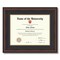ArtToFrames 13x17 inch Diploma Frame - Framed with Black and Gold Mats, Comes with Regular Acrylic and Sawtooth Hanger for Wall Hanging (D-13x17)